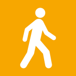 clip art of person walking